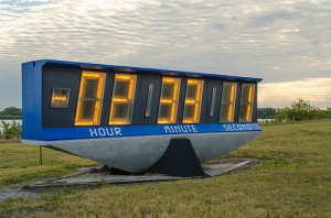 The large countdown clock for NASA liftoffs | credit Fifth World Art @ Flickr